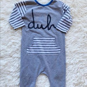 Rags to Raches “duh” playsuit